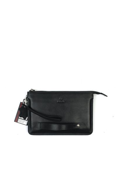 Aka Deri Black Leather Handbag 122 1