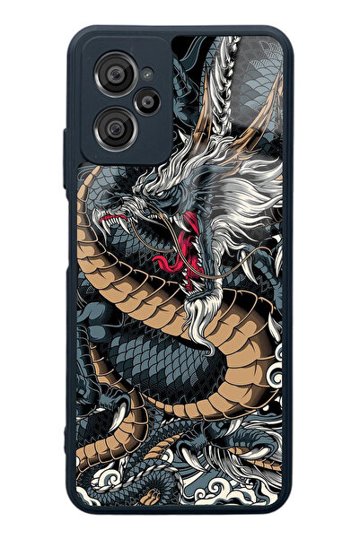 Spoyi حافظة هاتف لامعة بتصميم تنين من كاسبر X30