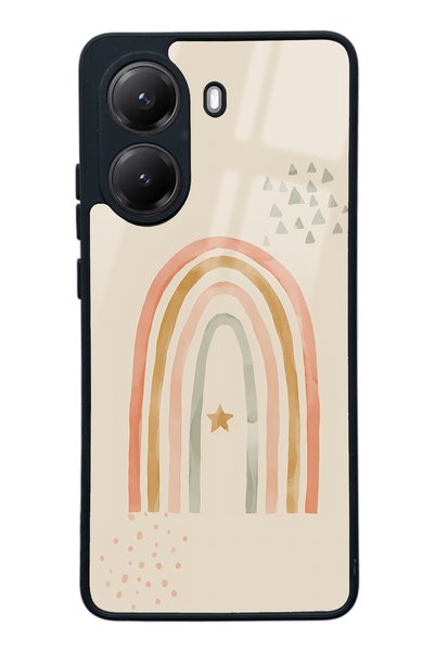 Spoyi Xiaomi Poco X7 Pro Glossy Phone Case with Watercolor Art Design