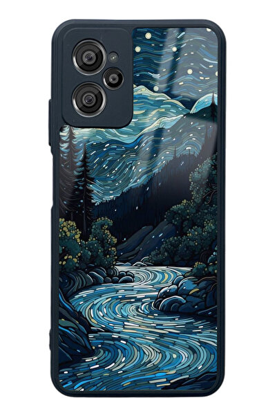 Spoyi Casper X30 Plus Night Tasarımlı Glossy Telefon Kılıfı