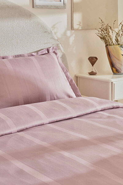 Karaca Home Alvin Double Duvet Cover Set Plum