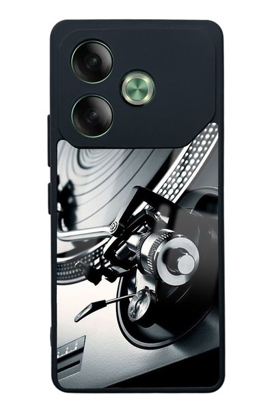 Spoyi Tecno Pova 6 Glossy Phone Case with Recordmen Design