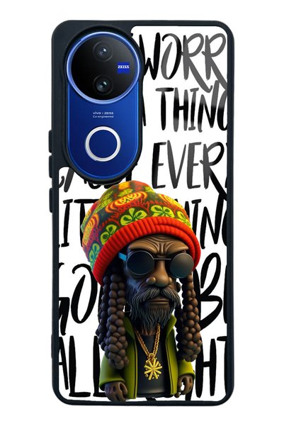 Spoyi Vivo V50 Bob Marley Design Glossy Phone Case