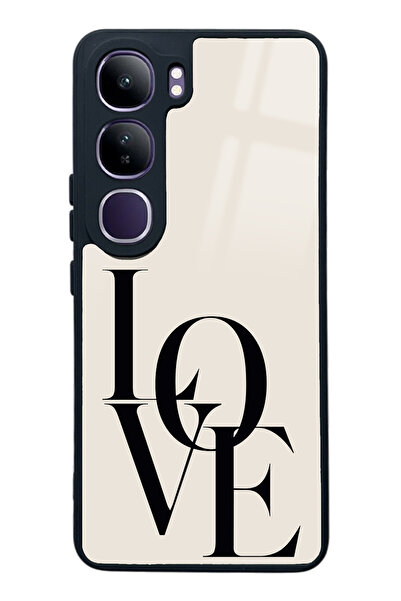 Spoyi Vivo V40 Lite Love Tasarımlı Glossy Telefon Kılıfı