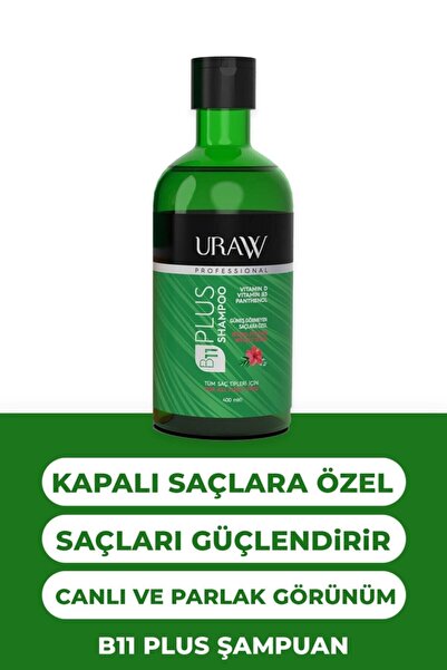 Uraw Saçları Dipten Uca Kadar Besleyici Dökülme Karşıtı Ve Canlandırıcı Şampuan 400 Ml
