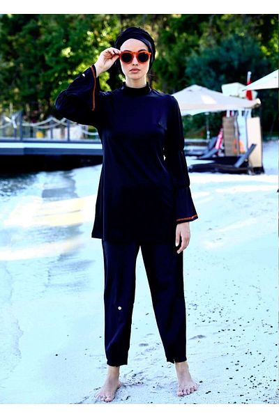 Mayovera Closed Swimsuit - Parachute Black Single Pantalon