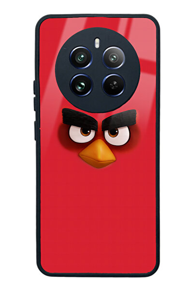 Spoyi Oppo Realme 12 Red Design Glossy Phone Case