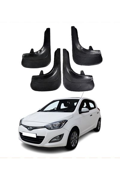 SONİKON LİNE Hyundai I20 2011-2014 Compatible 4-Piece Dust Cover Mudguard Mudflap Modified