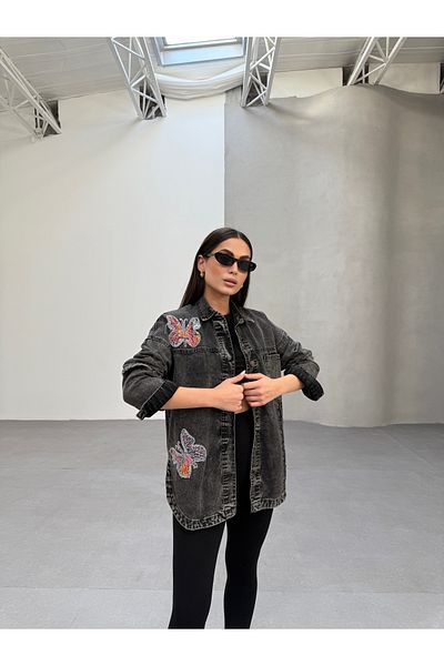 SOLİS MODA Women's Denim Jacket Design