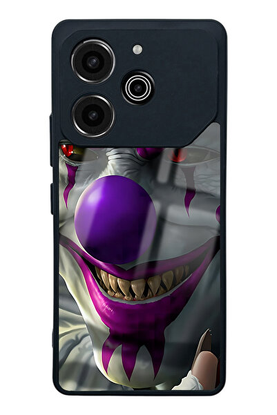 Spoyi Tecno Pova 6 Pro Joker Tasarımlı Glossy Telefon Kılıfı