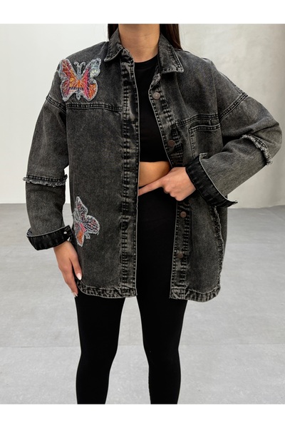 SOLİS MODA Kadın kot çeket tasarım