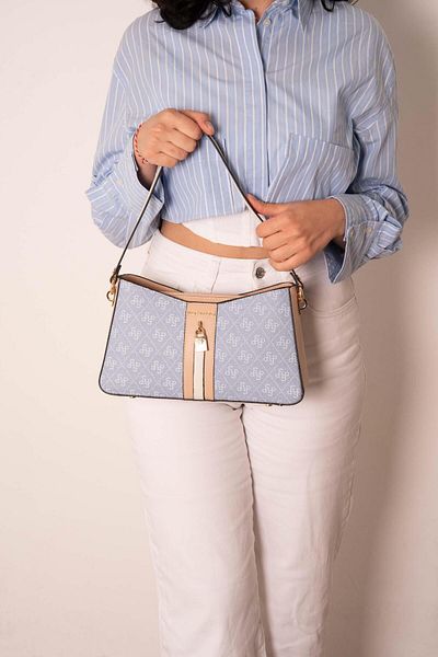 Silver Polo Silver & Polo Blue - Geantă de umăr pentru femei Skin SP1102