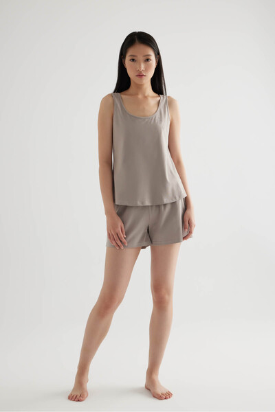 Hays Kadın Pamuklu Kalın Askılı Atlet Şortlu Pijama Takımı