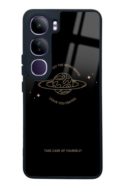 Spoyi غلاف هاتف لامع لهاتف Vivo V40 Lite بتصميم ريتروجراد