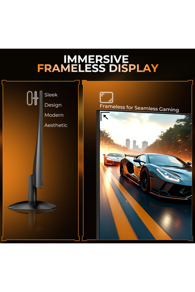 Aoc 22b30hm2 Gaming Monitor 22 Inch, Ips, Fhd 120hz, Hdmi, Height, Tilt & Pivot Adjust Stand,