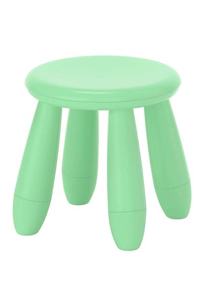 IKEA مقعد أطفال, داخلي/خارجي/أصفر 30*35 سم