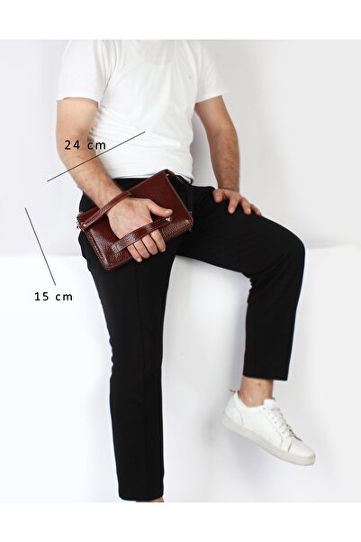 Aka Deri Black Leather Handbag 122 10