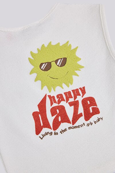 GB Baby Bg Store Baby Boy White Tank Top