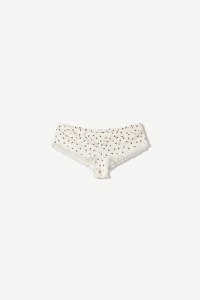 Bershka Floral print bikini bottoms