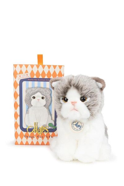 ToysAll Bon Ton Toys B.T. Chaps Amelie the Scottisch Fold Boxed Plush Toy 17 cm - 7'' 32179010