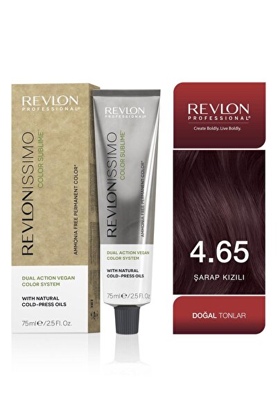 Revlon Professional RVL Color Sublime 4.65 Koyu Kahverengi / Yoğun Karamel Ba...