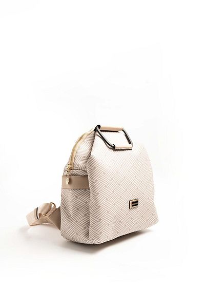 Silver Polo Silver & Polo Beige - Sand Sp771 Women's Backpack