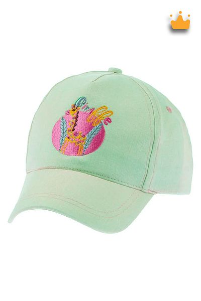 Kitti 1-3 Years 48cm Girl's Summer Patterned Adjustable Hat Cap Mint Green Y 2310004