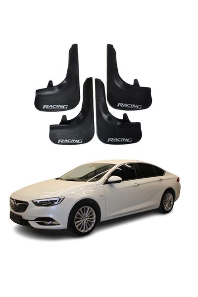 SONİKON LİNE Compatible with Opel Insignia All Cases Racing Written 4-Piece Dust Cover Mudguard Mudguard Modified