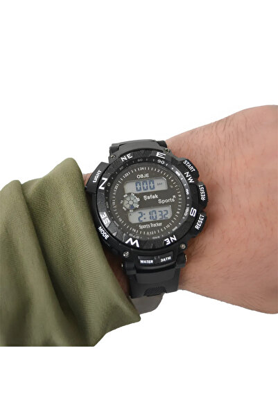 Ö ÖZMERT ASKERİ MALZEME Asker Saati Şafak Sayarlı Kronometreli
