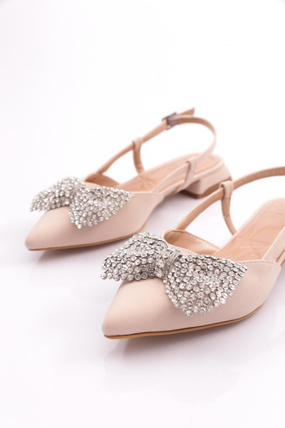 DGN 008 Kadin Taş Kurdelali Sandalet