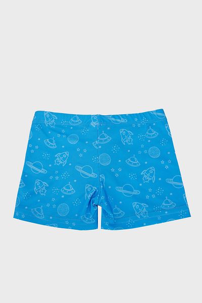 SLIPSTOP Costum de baie cu protecție UPF 50+ cu imprimeu Skyrocket SHORT Băieți MAYO SHORT SR 2532000005