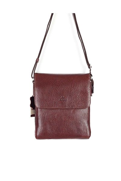 Aka Leather Brown Shoulder Bag 360 61