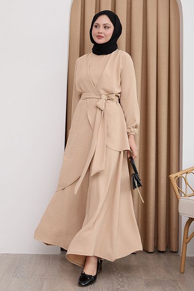 InStyle Set Ayrobin Bej Model Asimetric