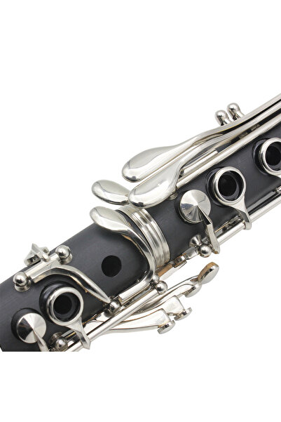 Depox Klarinet, Musical Virtue, 17 kláves, 67 cm, černý, včetně pouzdra.