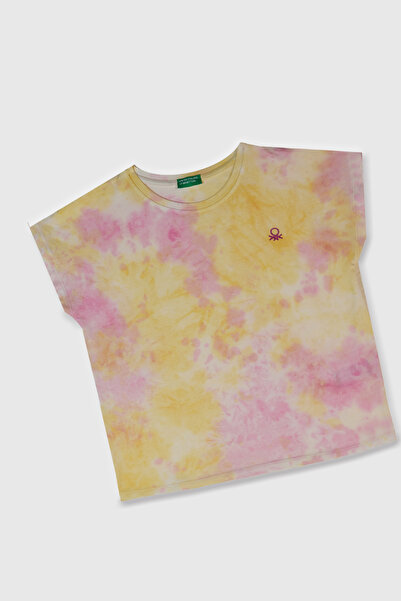 Benetton Girl's Tie Dye T-Shirt 17077