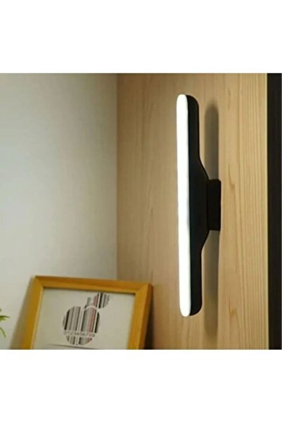 Cata ekim aydınlatma Ct-5249 Martı Ledli dimmerli dokunmatik anahtarlı Şarjlı 3 Renk aplik siyah kasa