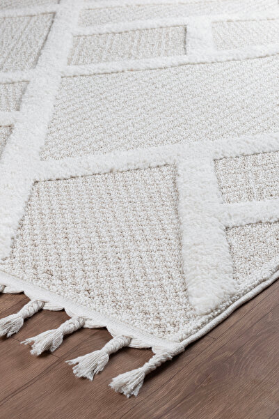 Valery Home Norway Vl Bukleli Premium Yumuşak Peluş Post Iskandinav Oturma Od...