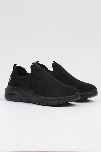 Pierre Cardin Pantofi sport pentru femei Daily fără șireturi, negri
