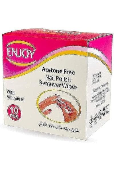 Enjoy ENJOY NAIL POLISH REMOVER WIPES 10S