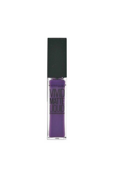 Maybelline New York Lipstick, Maybelline, Vivid Matte Liquid, 43 Vivid Violet