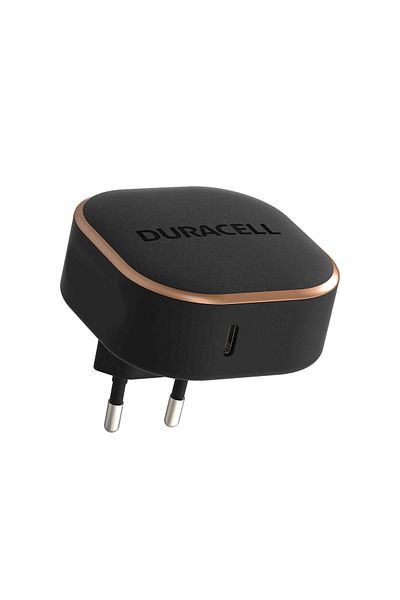 Duracell Incarcator Duracell, 20W, 1 x USB-C, PD Fast Charging Technology, Negru