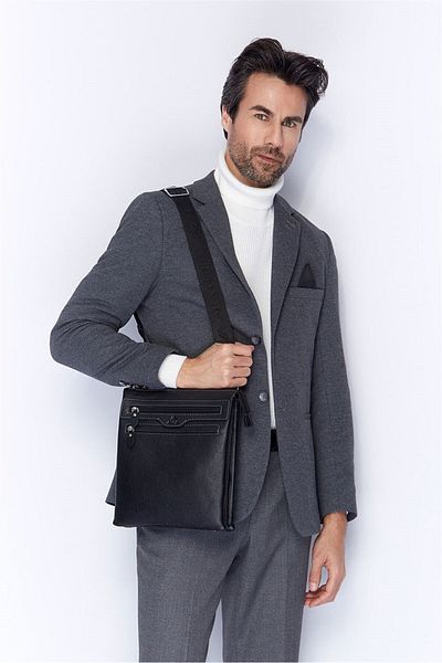 Aka Leather Black Shoulder Bag 326 2