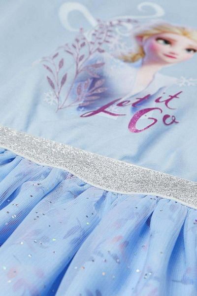 Motebarn Wear Rochie pufoasă tutu pentru fete albastră