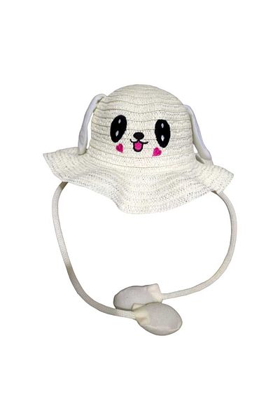 Aware Time Kitti 6-12 Years Old Children Play Ear Straw Fedora Hat