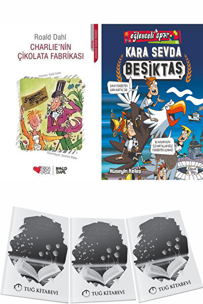 Can Yayınları Charlie'nin Çikolata Fabrikası ve Kara Sevda-BEŞİKTAŞ + Hediyeli