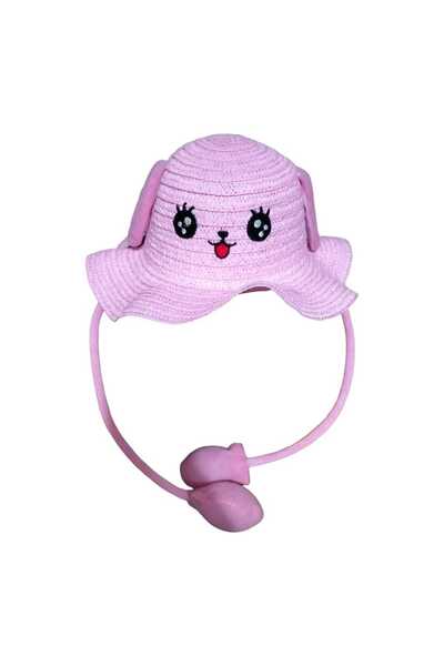 Aware Time Kitti 6-12 ani Copilul joacă pălărie fedora din paie cu urechi