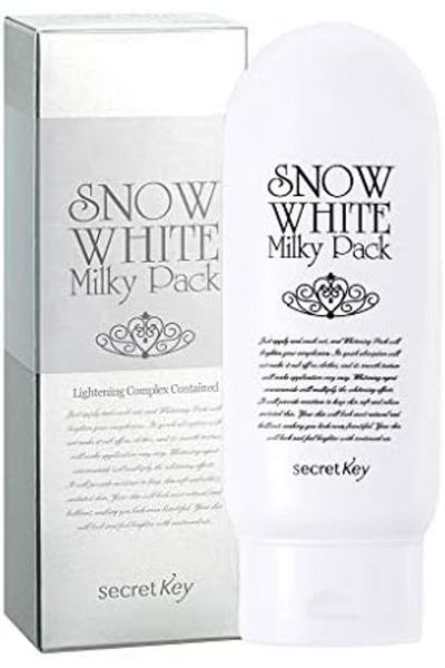 Secret Key Snow White Milky Pack for immediate whitening