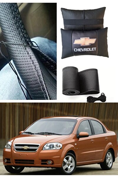 AYAZGRUP Chevrolet Aveo Auto Gât și husă pentru volan (SET ULTRA LUXURY)
