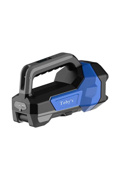 TOBYS Multifunctional Hunting Spotlight Warning Red Flood Work Lamp 10W 1000 Lumens Rechargeable 1