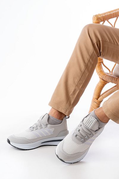 Freemax Ανδρικά αθλητικά παπούτσια Sneaker Ice White